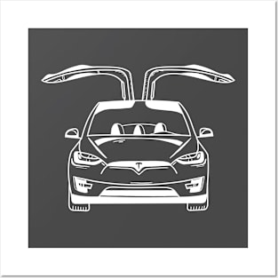 Tesla Motors - Tesla model S Posters and Art